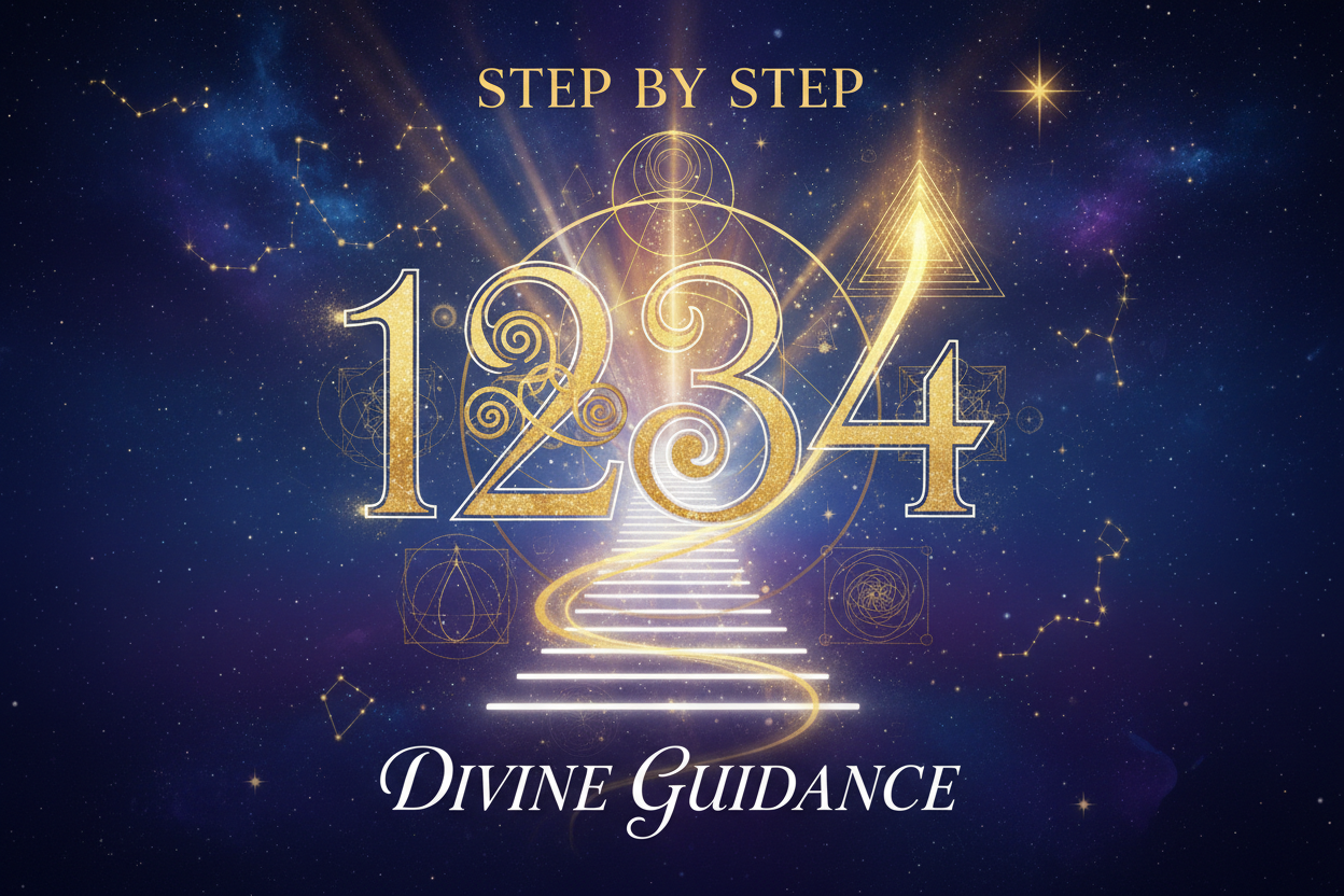 1234 Angel Number Meaning: Step-by-Step Progress & Divine Guidance