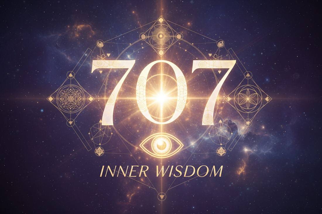 707 Angel Number Meaning: Spiritual Growth, Divine Guidance & Inner Wisdom