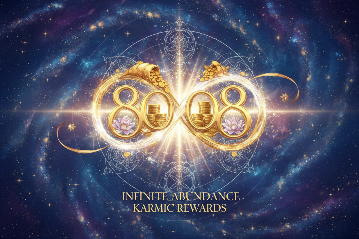 808 Angel Number Meaning: Infinite Abundance, Karma & New Cycles