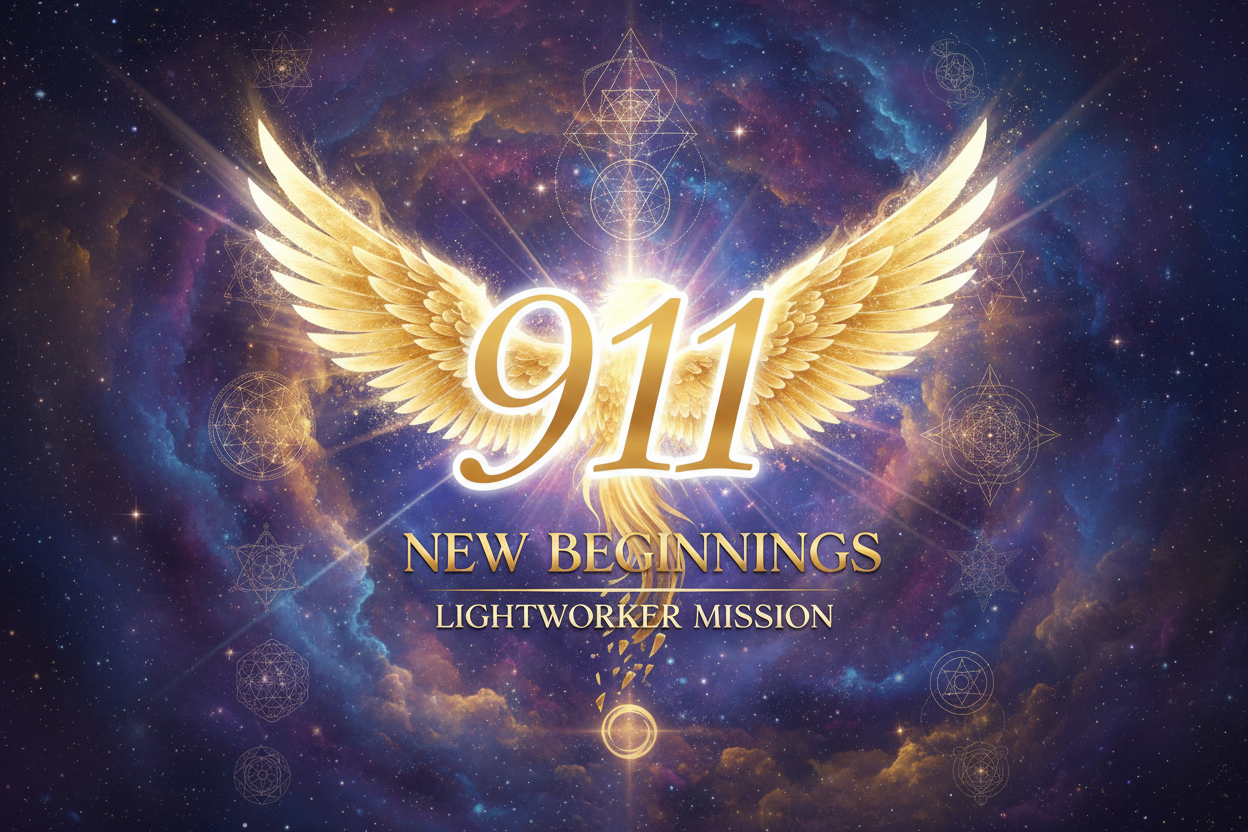 911 Angel Number Meaning: Endings, New Beginnings & Lightworker Mission