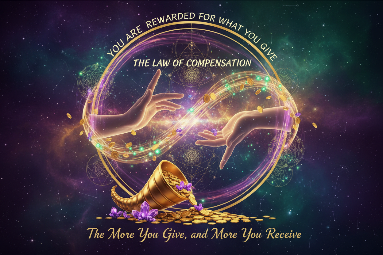 Law of Compensation: You Are Rewarded for What You Give | 12 Universal Laws