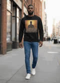 Unisex sweatshirt made from premium cotton-poly blend with air-jet spun yarn, featuring a classic crewneck and spiritual affirmation design for cozy comfort and effortless style.