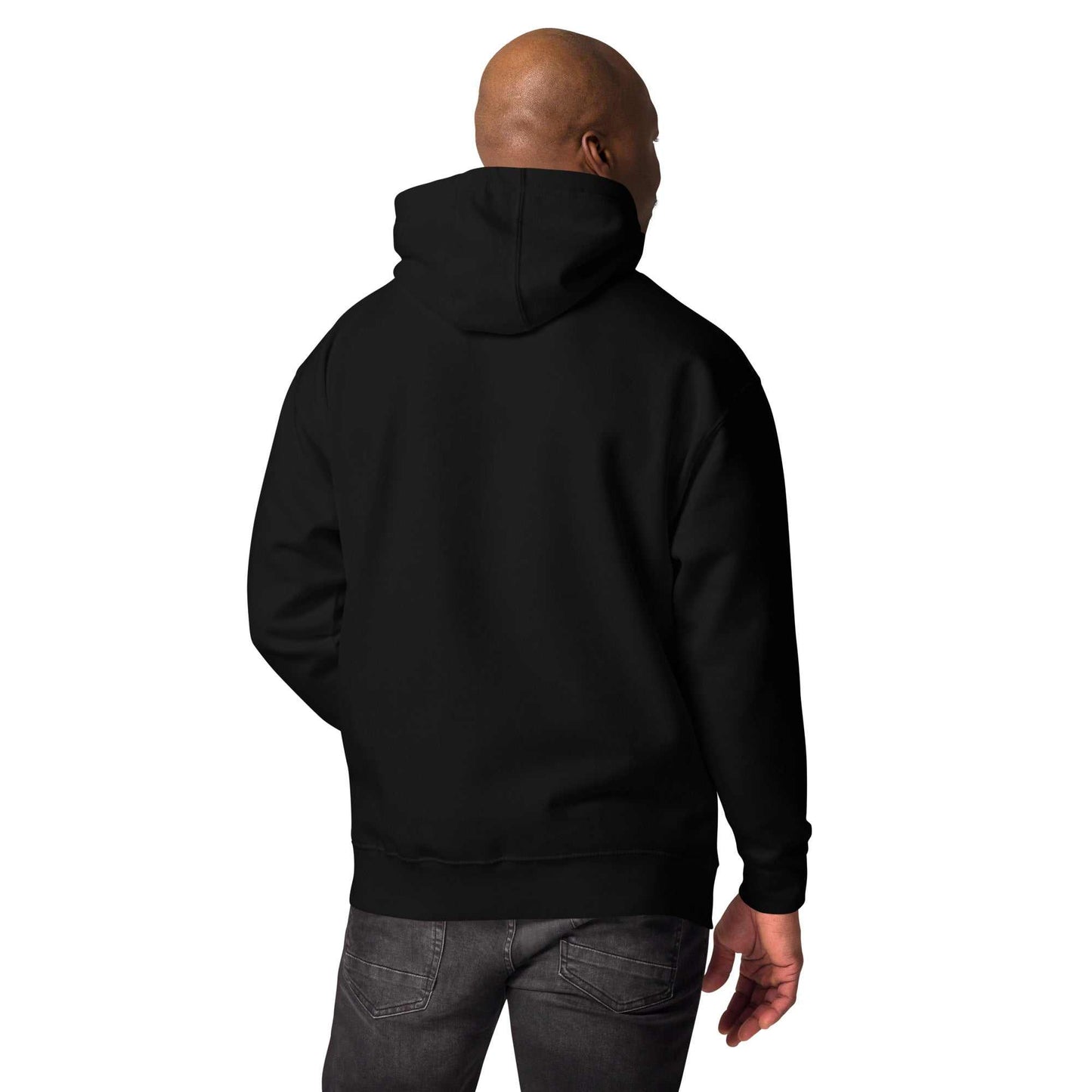 Unisex hoodie featuring angel number spiritual affirmations in soft cotton blend fabric with double-lined hood and kangaroo pocket