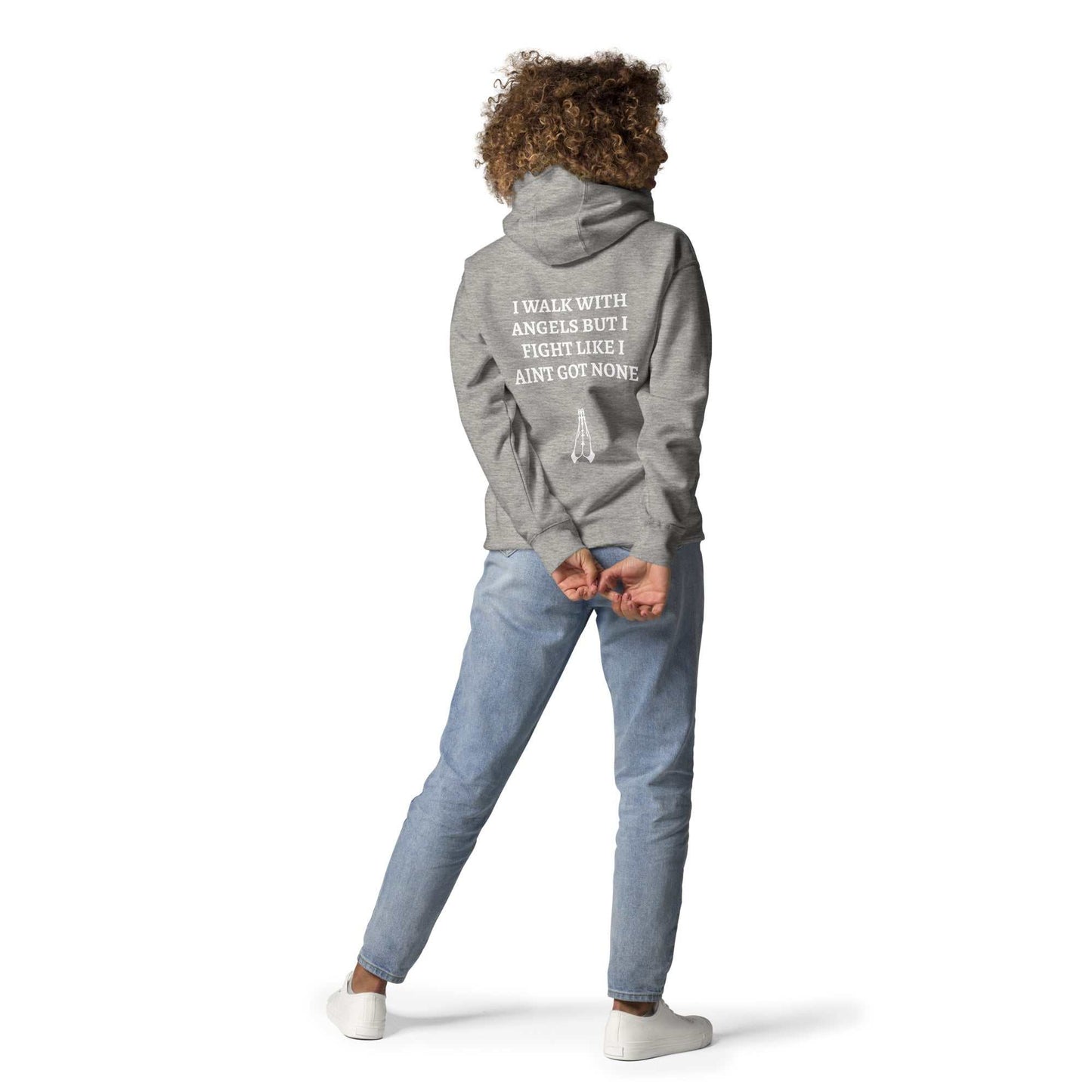 Unisex hoodie with soft cotton blend, front pouch pocket, warm hood, and stylish design, perfect for streetwear.