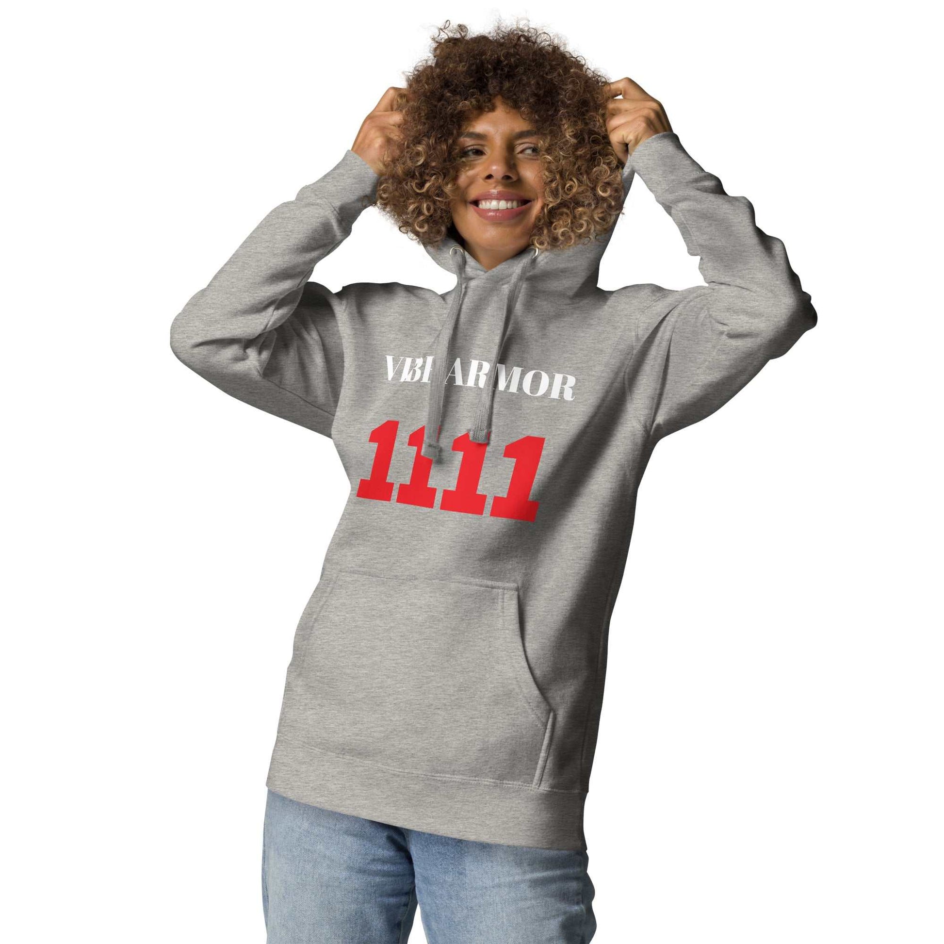 Unisex hoodie with front pouch pocket and 3-panel hood, made of soft cotton blend, classic streetwear design