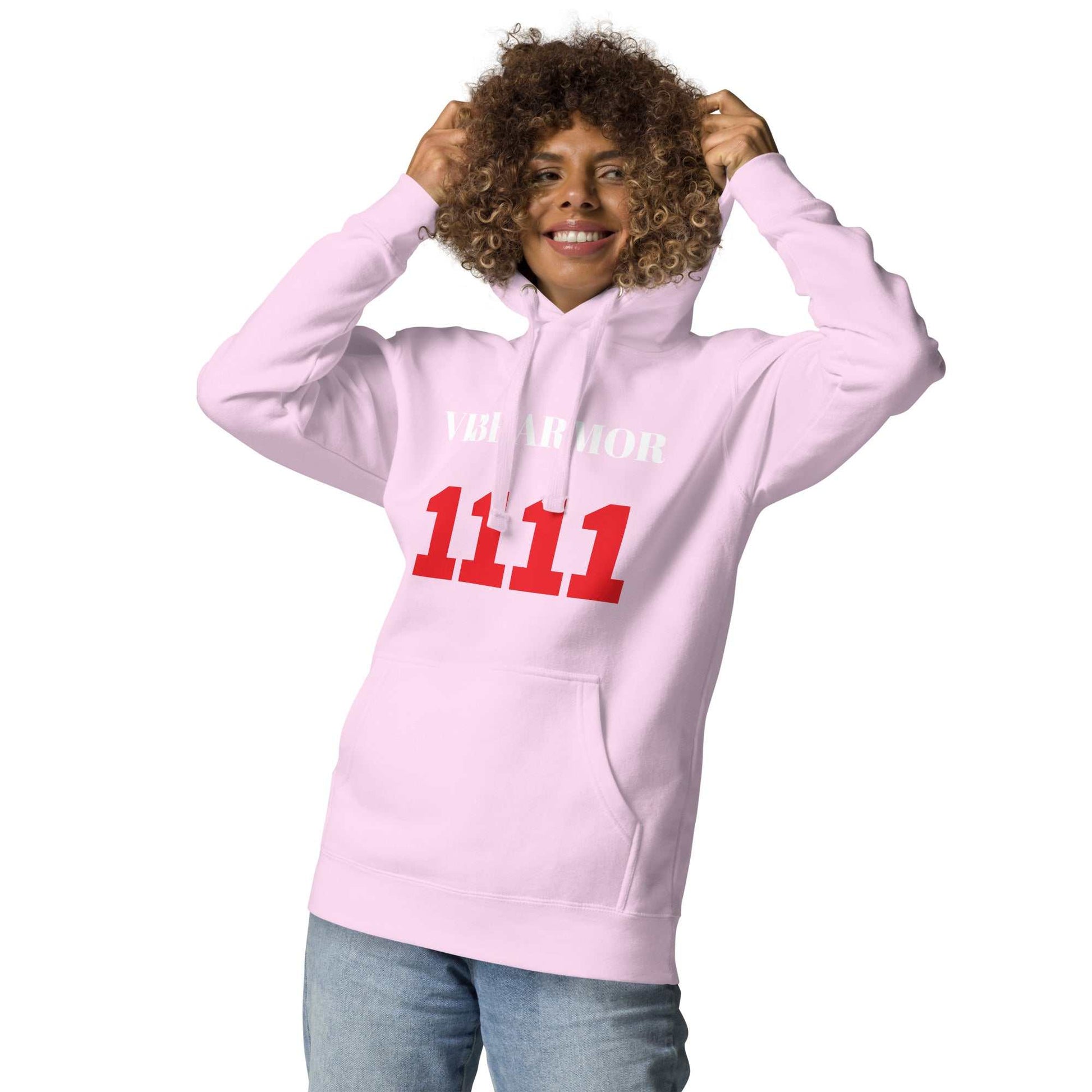 Unisex hoodie with soft cotton blend, front pouch pocket, and warm 3-panel hood in classic streetwear style