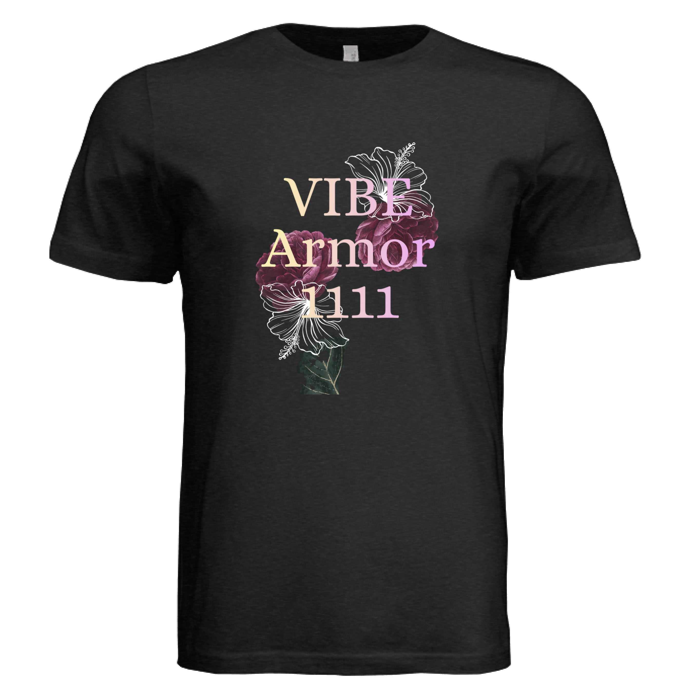 Vibe Armor t shirt in soft triblend fabric with spiritual design and unisex fit