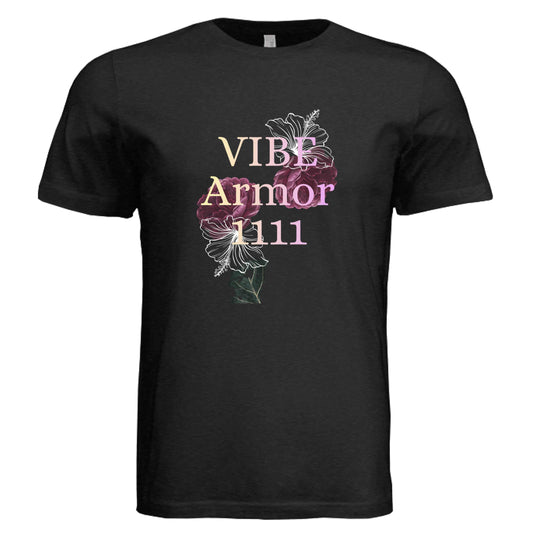 Vibe Armor t shirt in soft triblend fabric with spiritual design and unisex fit