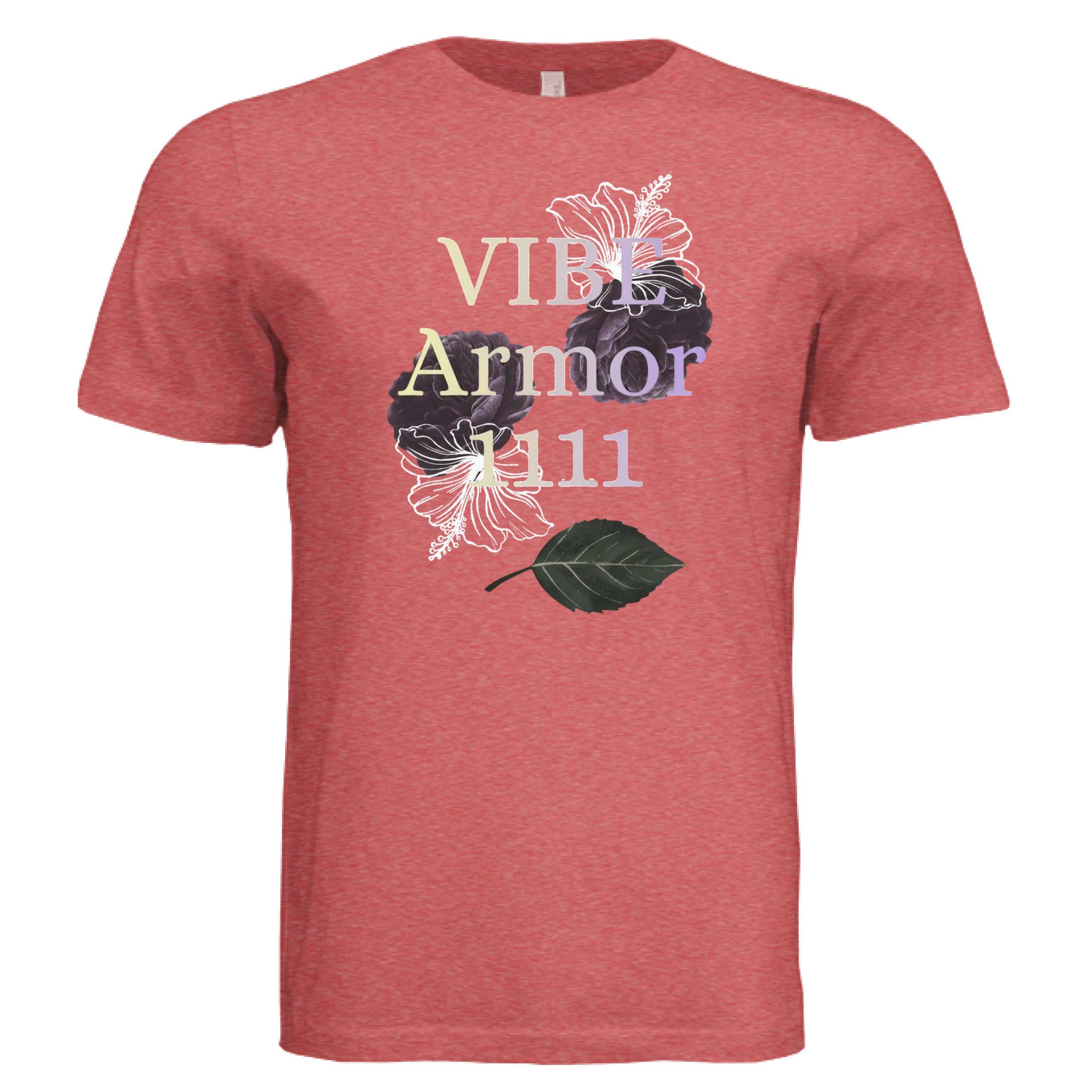 Vibe Armor T-shirt in triblend fabric with spiritual angel numbers design and unisex fit