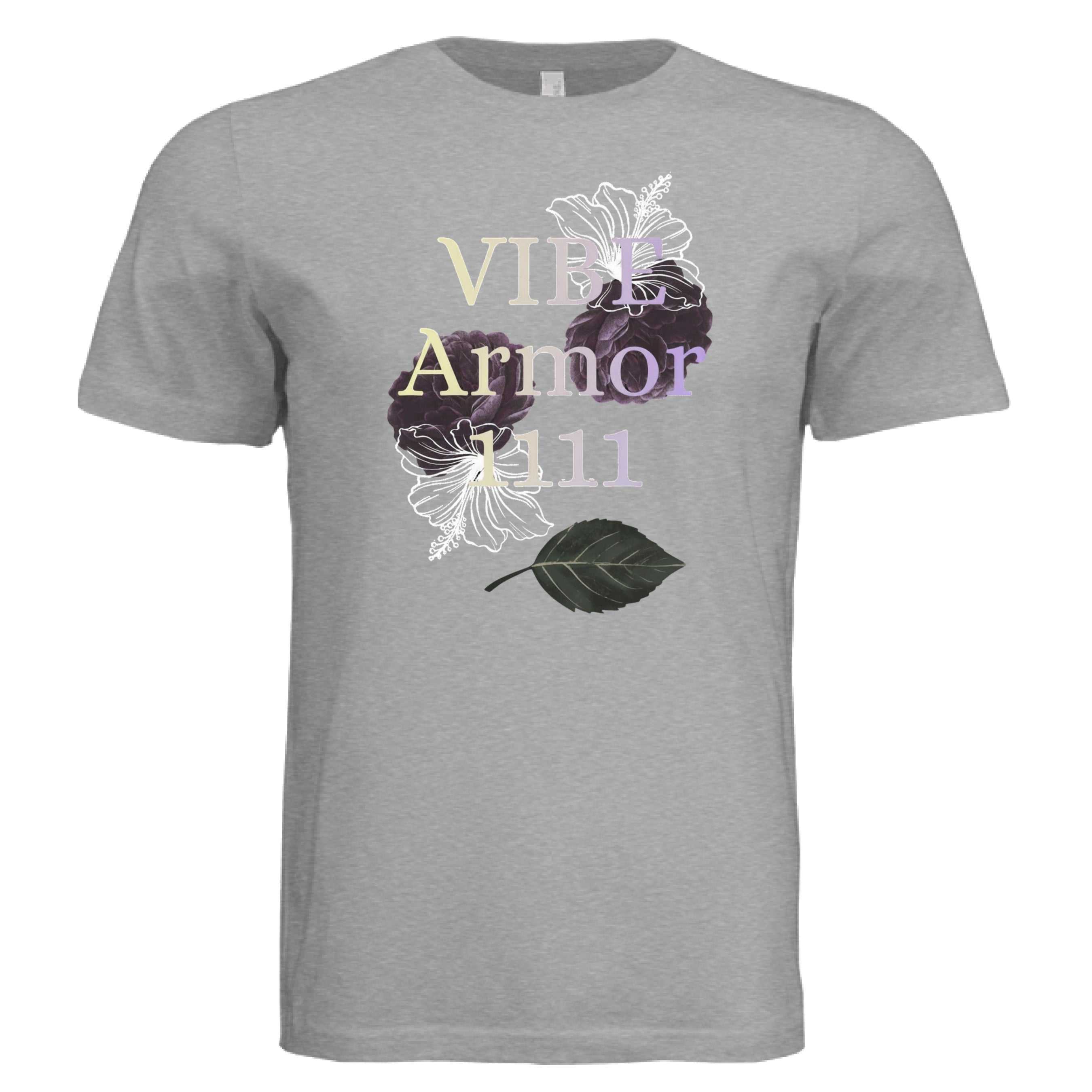 Vibe Armor t shirt in premium triblend fabric featuring spiritual design and angel numbers for unisex comfort