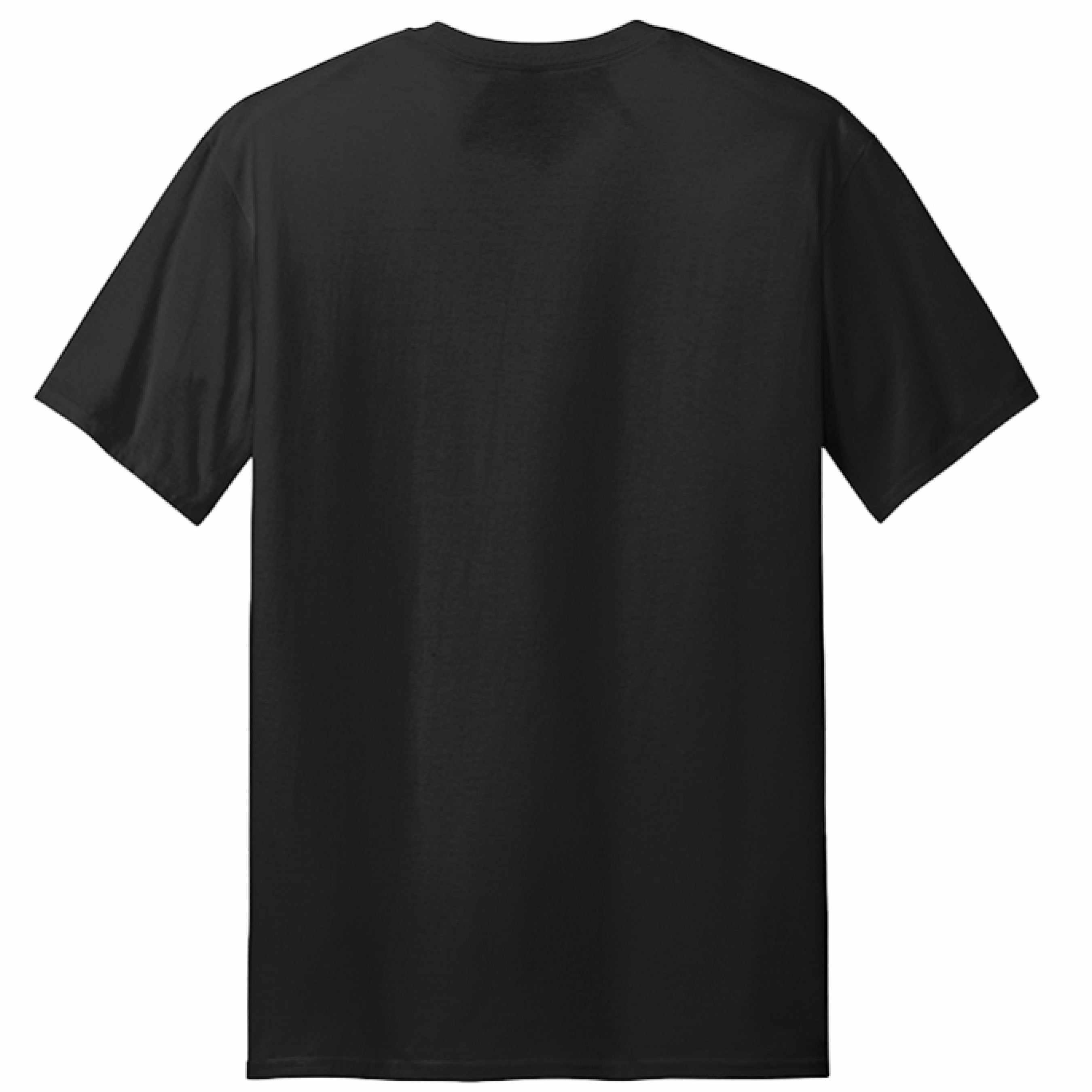 Black Vibe Armor Tall Tee made from premium Gildan G200T cotton for men