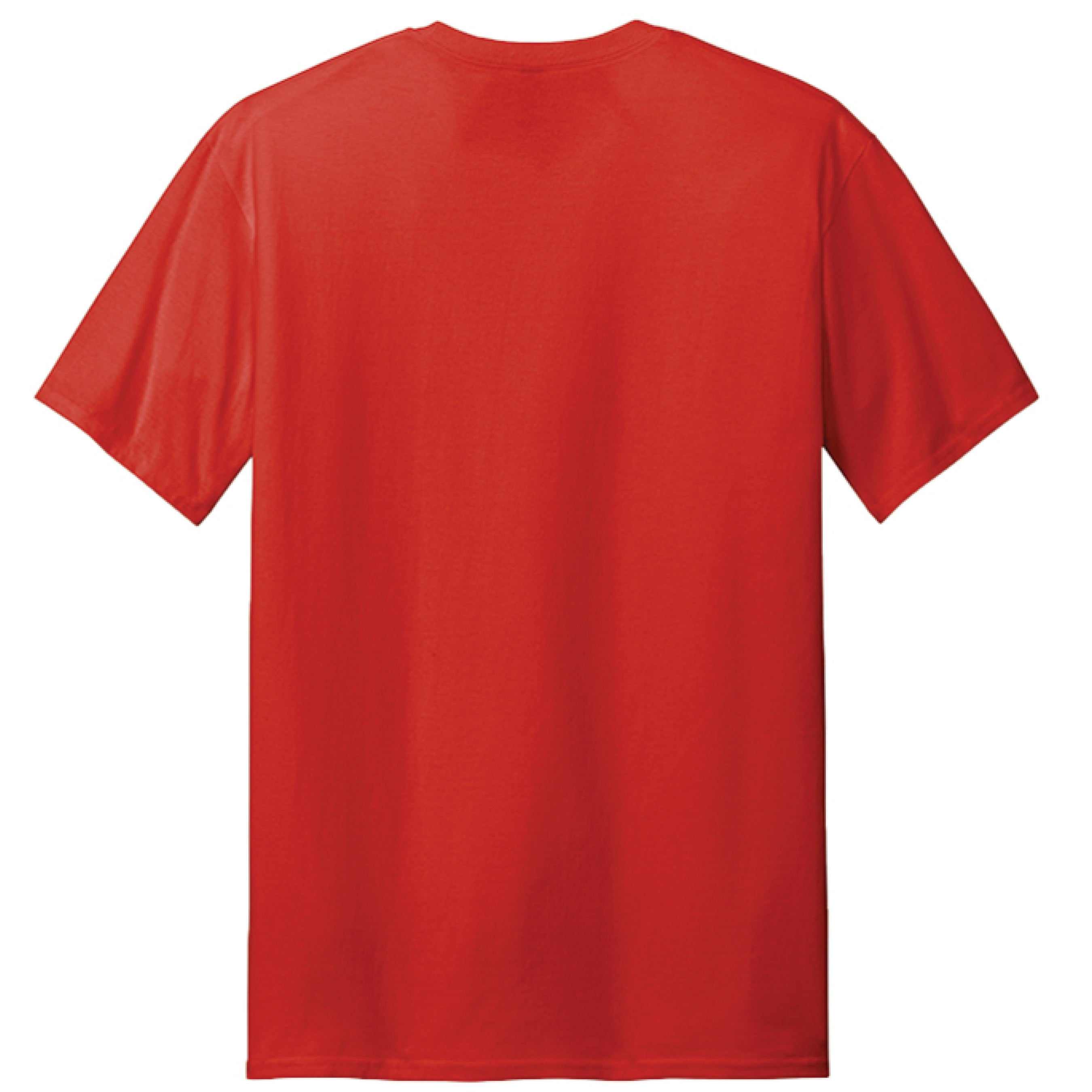 Vibe Armor Tall Tee made from premium Gildan G200T cotton, classic fit tall men's t-shirt in black, white, and red colors