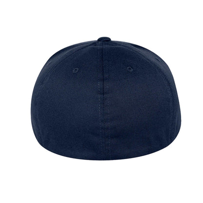 Vibe Armor Divine Fitted Cap with premium flat bill and bold structured design for crowned sovereignty and spiritual alignment