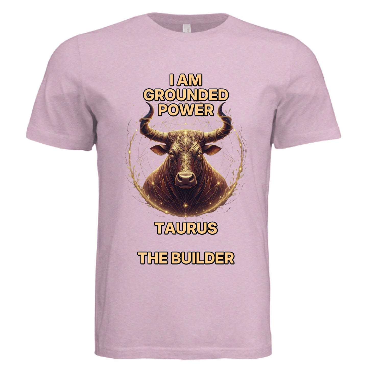 Bella + Canvas 3413C Taurus zodiac luxury unisex tee with Taurus symbol and stylish design