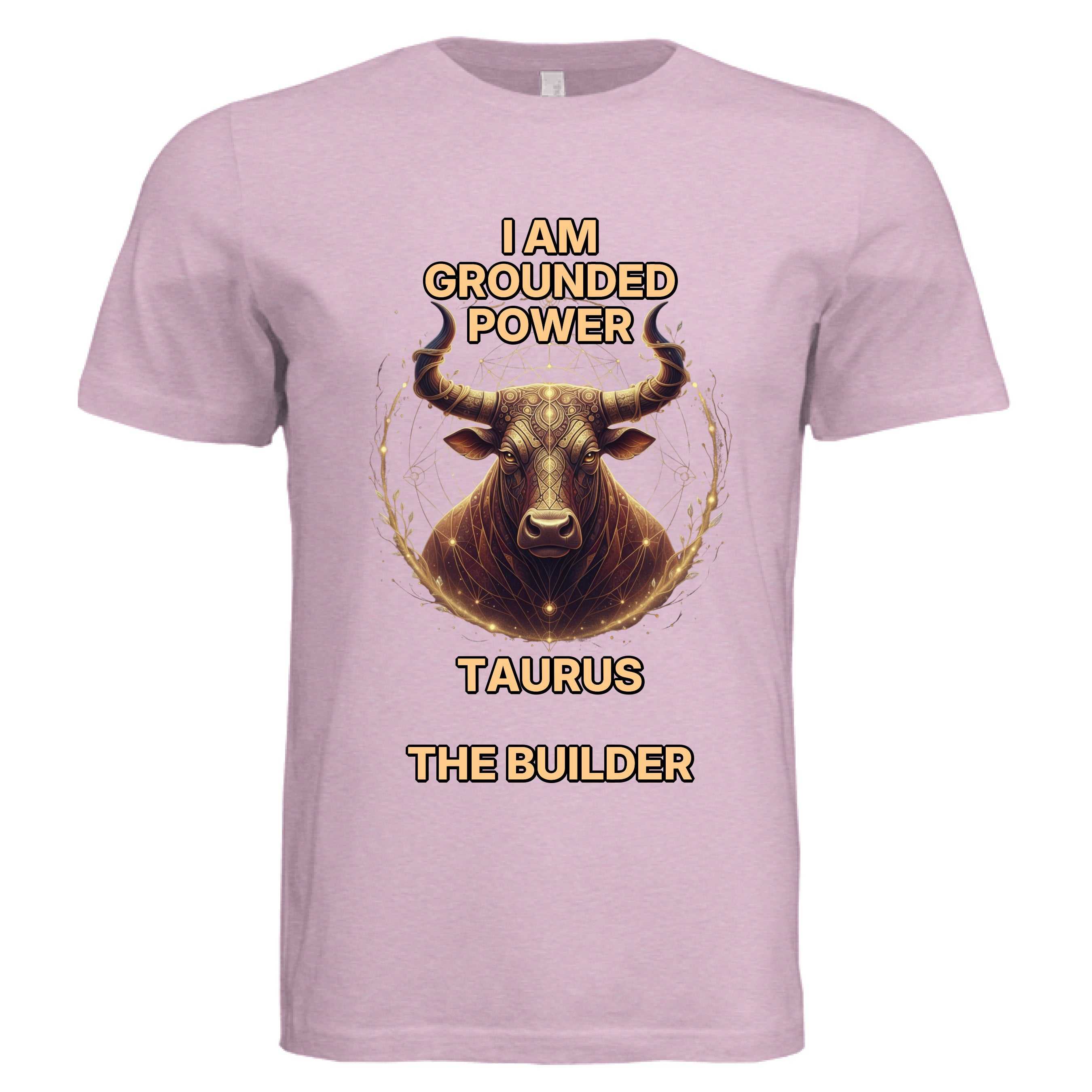 Bella + Canvas 3413C Taurus zodiac luxury unisex tee with Taurus symbol and stylish design