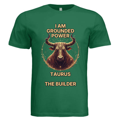 Bella + Canvas 3413C Taurus zodiac luxury unisex triblend tee showcasing Taurus symbol and premium quality design