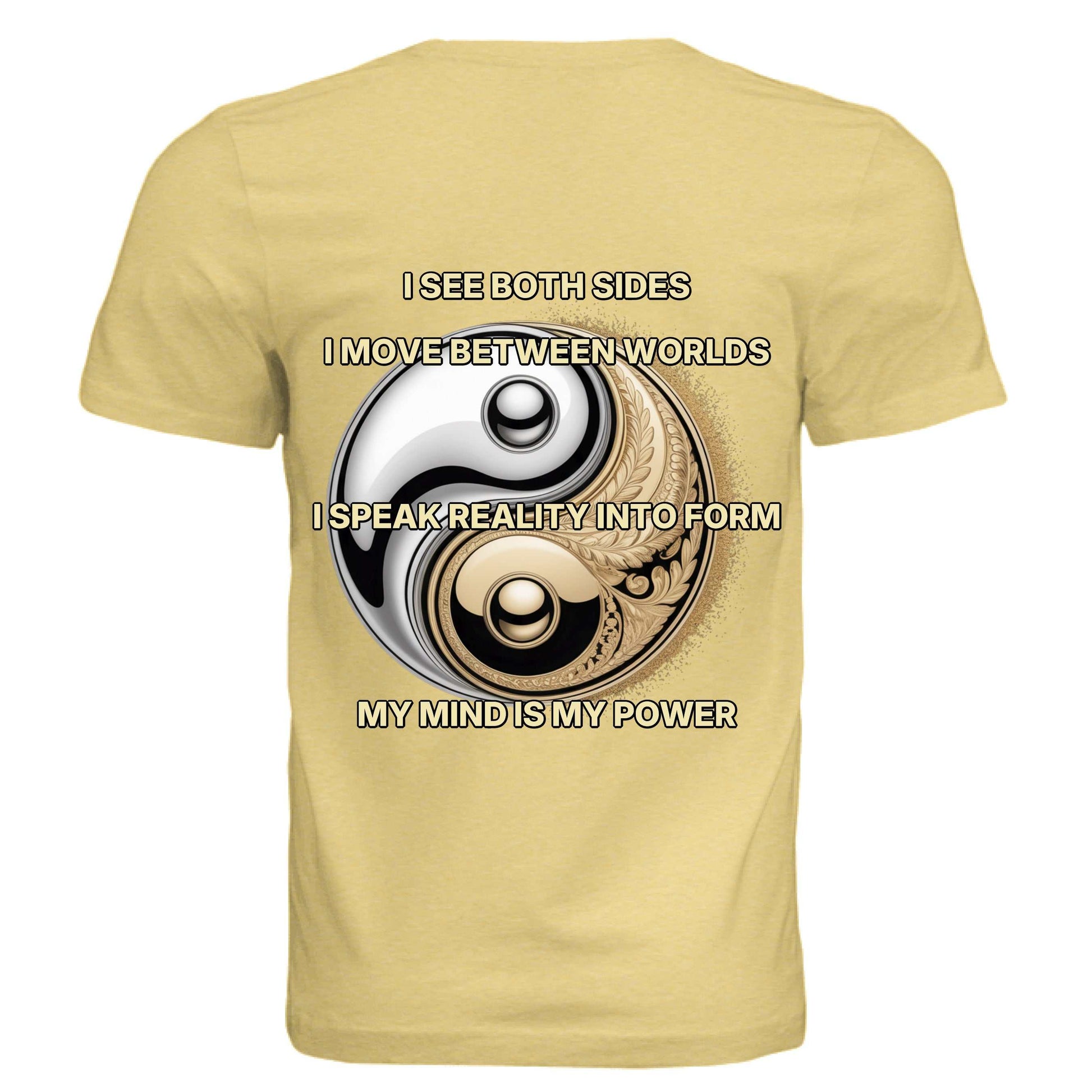 Gemini zodiac luxury tee Bella + Canvas 3413C unisex triblend shirt with duality design