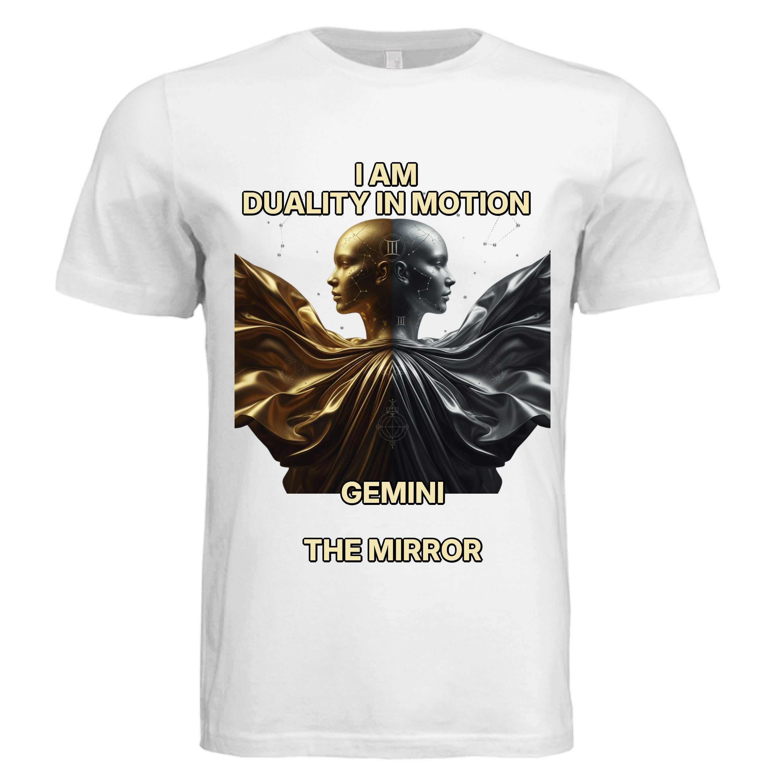 Gemini zodiac luxury tee Bella + Canvas 3413C unisex triblend short-sleeve shirt