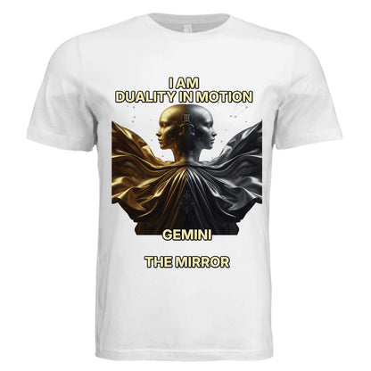 Gemini zodiac luxury tee Bella + Canvas 3413C unisex triblend short-sleeve shirt