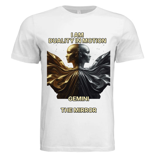 Gemini zodiac luxury tee Bella + Canvas 3413C unisex triblend short-sleeve shirt