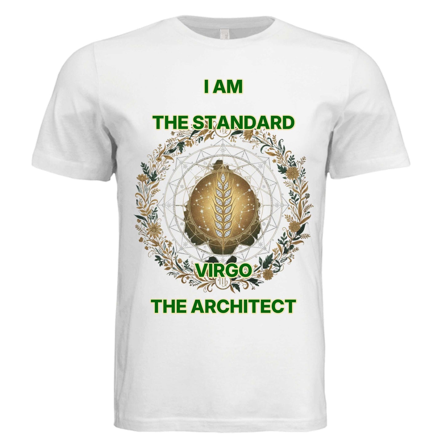 Virgo zodiac luxury tee Bella + Canvas 3413C unisex triblend shirt with detailed Virgo design