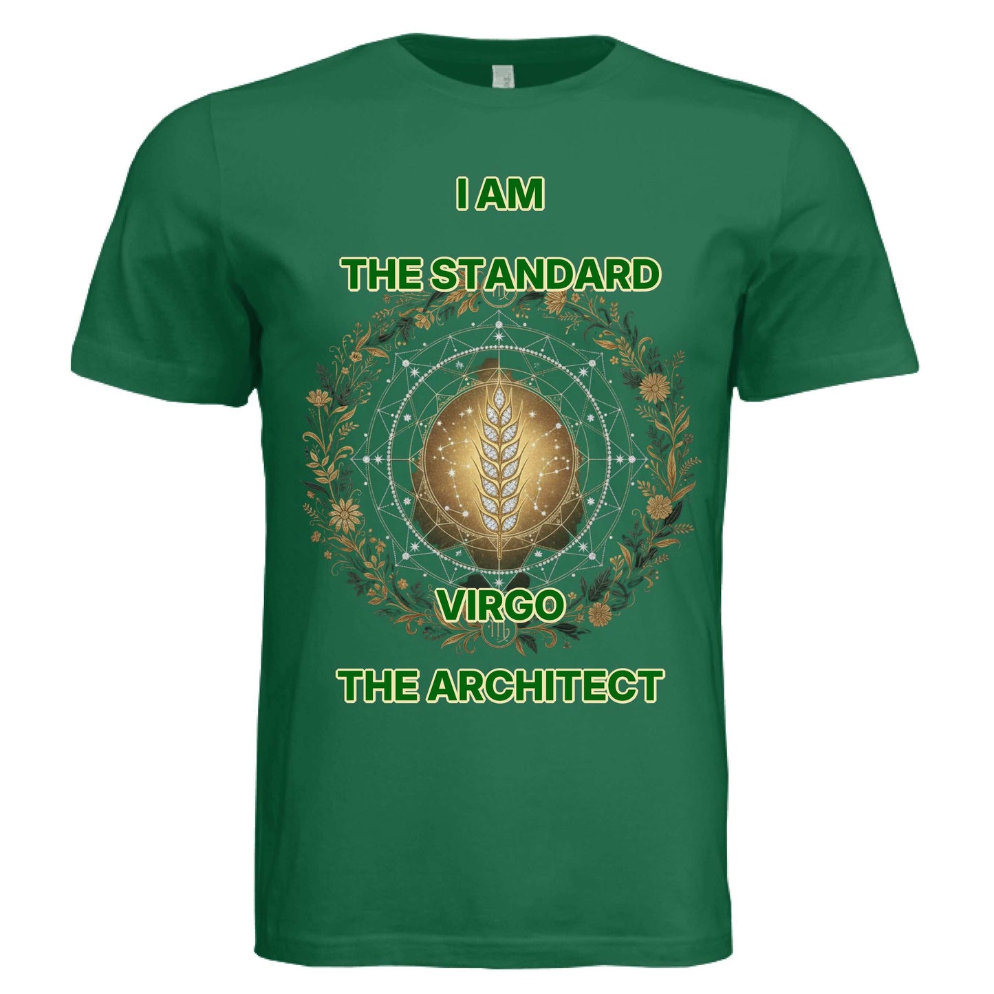 Bella + Canvas 3413C Virgo zodiac luxury unisex tee with detailed design and premium fabric blend