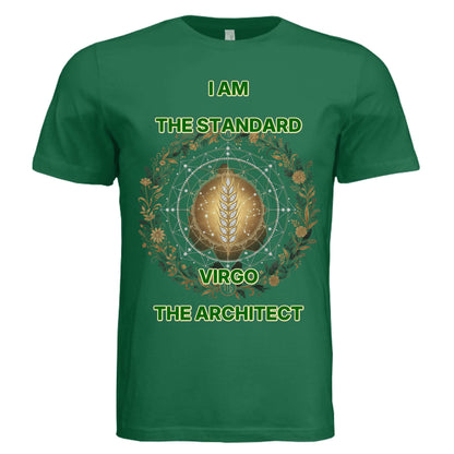 Bella + Canvas 3413C Virgo zodiac luxury unisex tee with detailed design and premium fabric blend