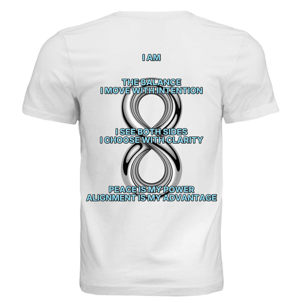 Libra zodiac luxury tee Bella + Canvas 3413C unisex triblend shirt with balanced design and elegant aesthetic