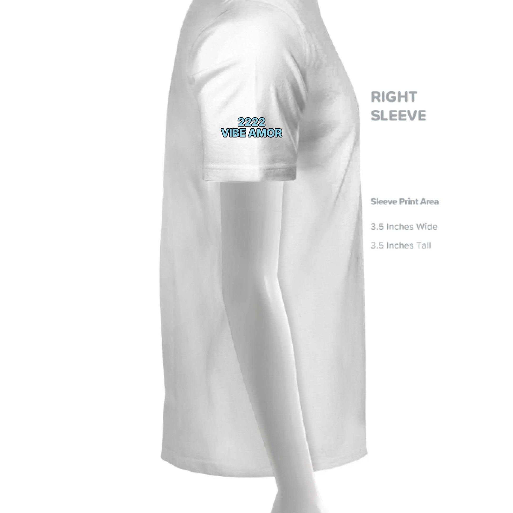 Bella + Canvas 3413C Libra zodiac luxury tee showcasing balanced design and premium triblend fabric