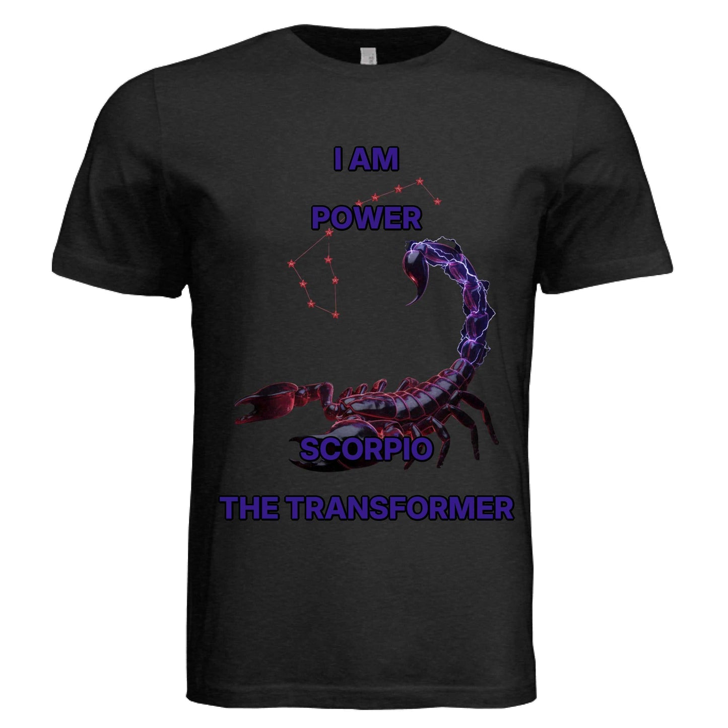 Bella + Canvas 3413C Scorpio zodiac luxury tee with unisex triblend fabric and bold design