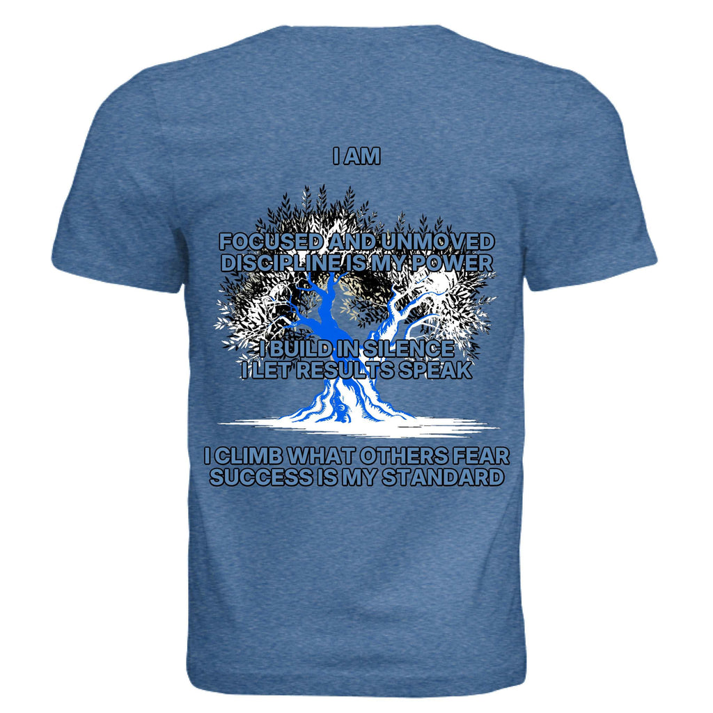 Solid True Royal Triblend - BACK