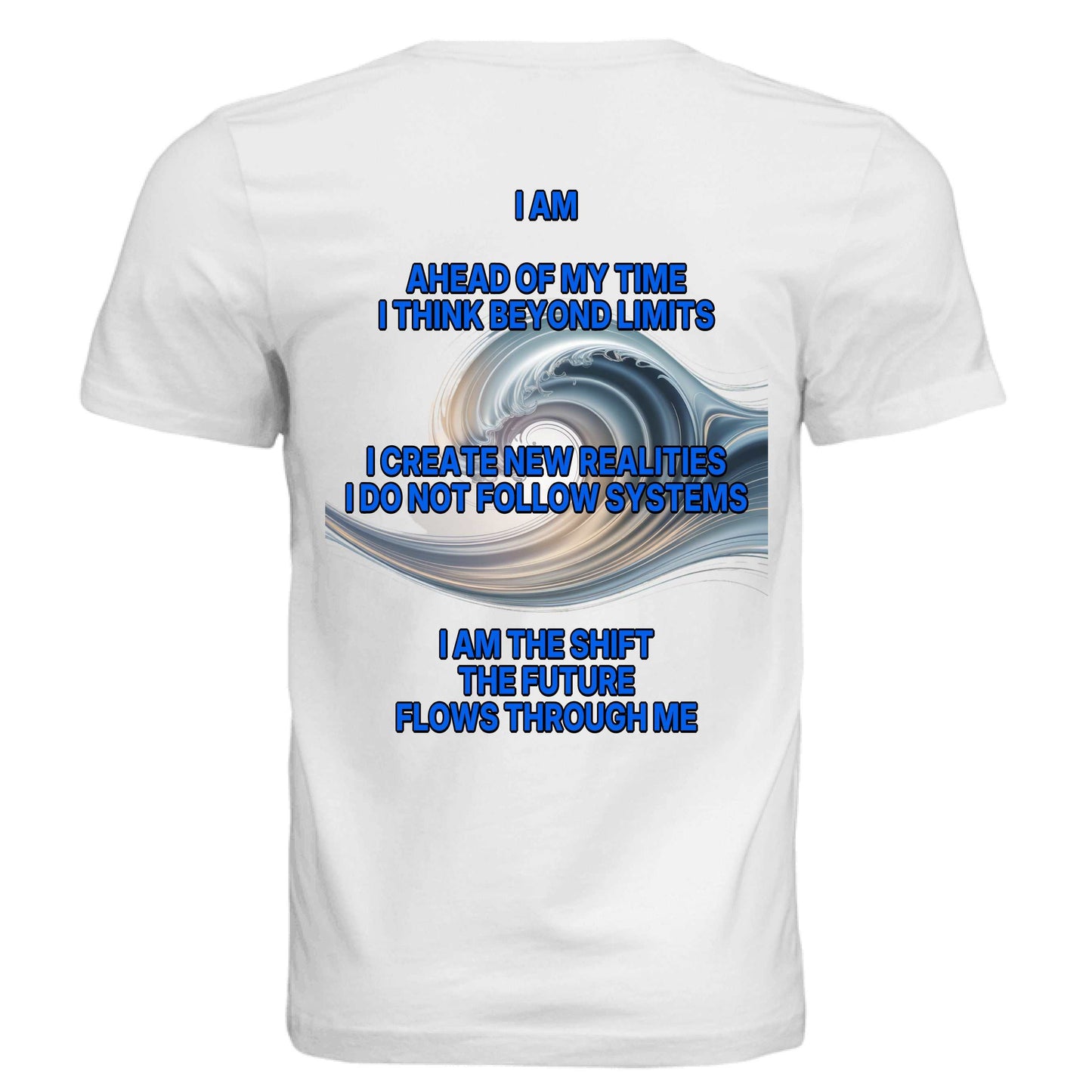 Aquarius zodiac luxury tee Bella + Canvas 3413C unisex triblend shirt with visionary design