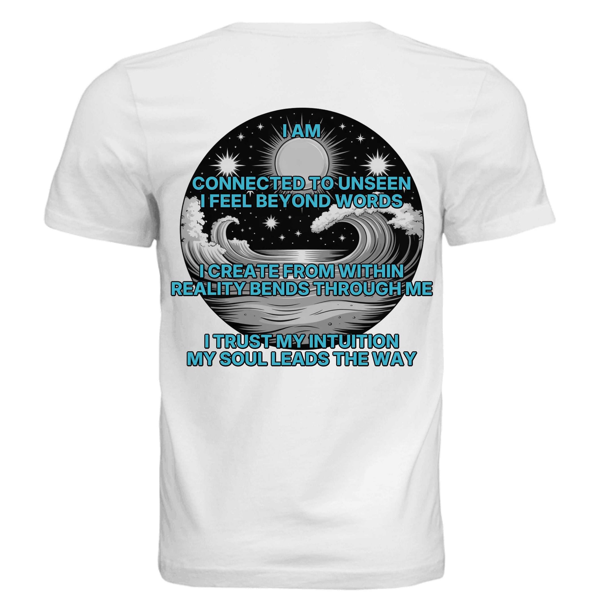 Bella + Canvas 3413C unisex Pisces zodiac luxury tee featuring mystical Pisces design and soft triblend fabric