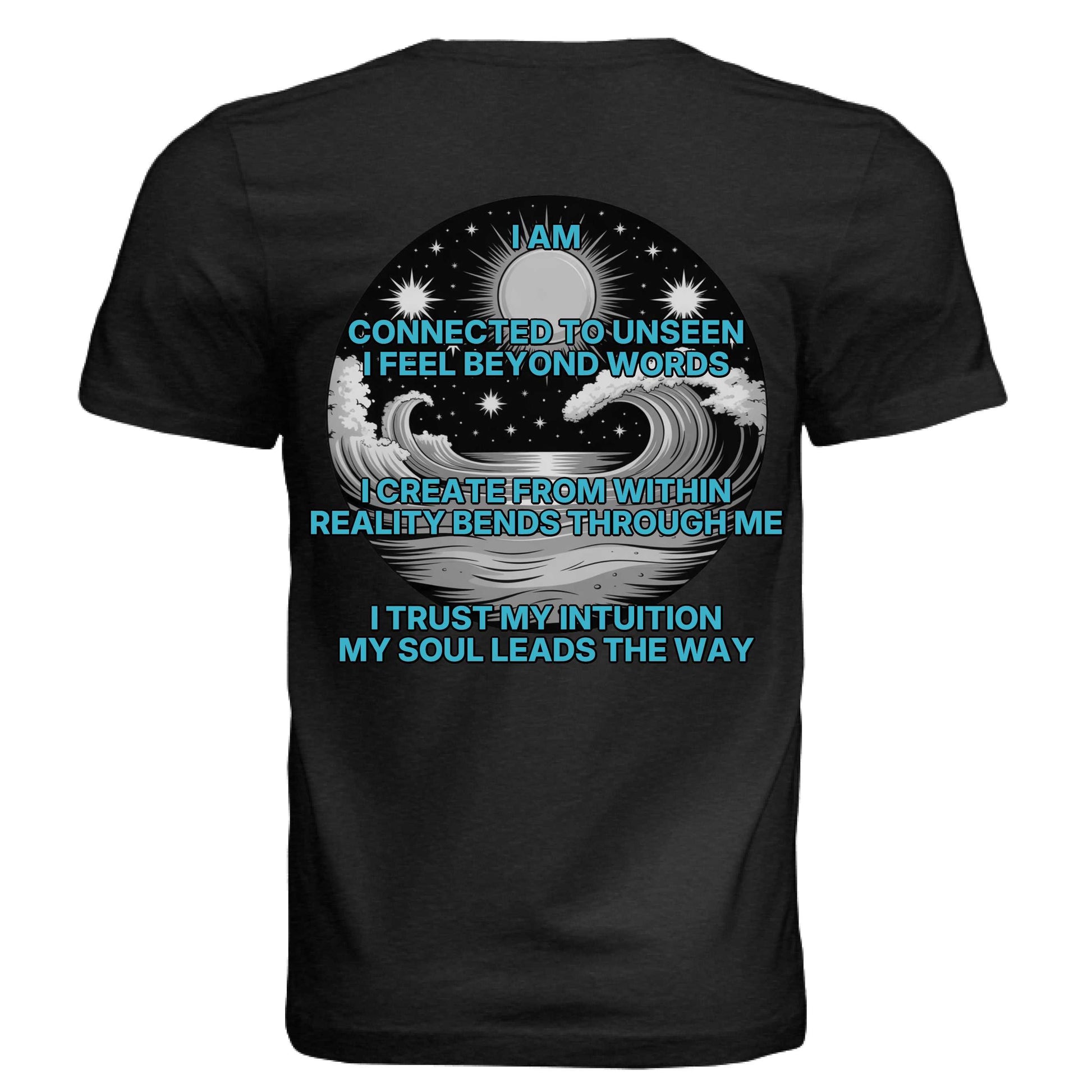 Bella + Canvas 3413C Pisces zodiac luxury unisex tee with mystical water sign design