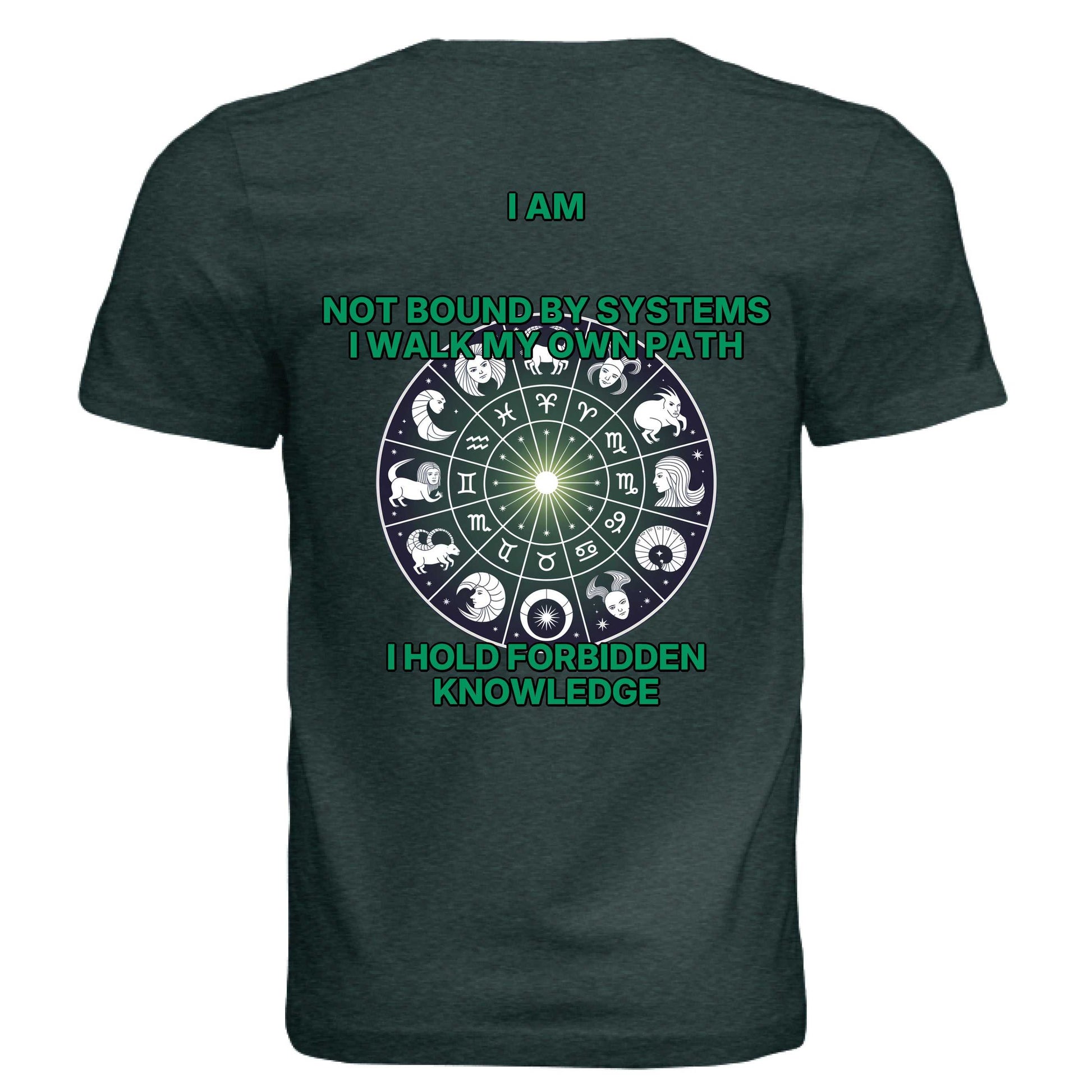 Ophiuchus zodiac luxury tee by Bella + Canvas with mystical design and premium unisex triblend fabric