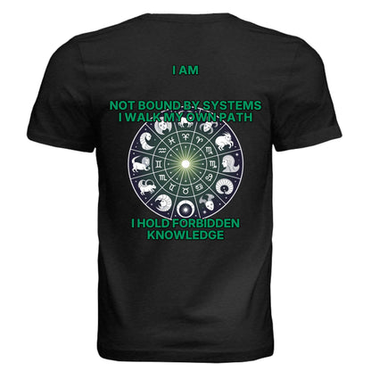 Bella + Canvas Ophiuchus zodiac luxury unisex tee with mystical design and premium fabric blend