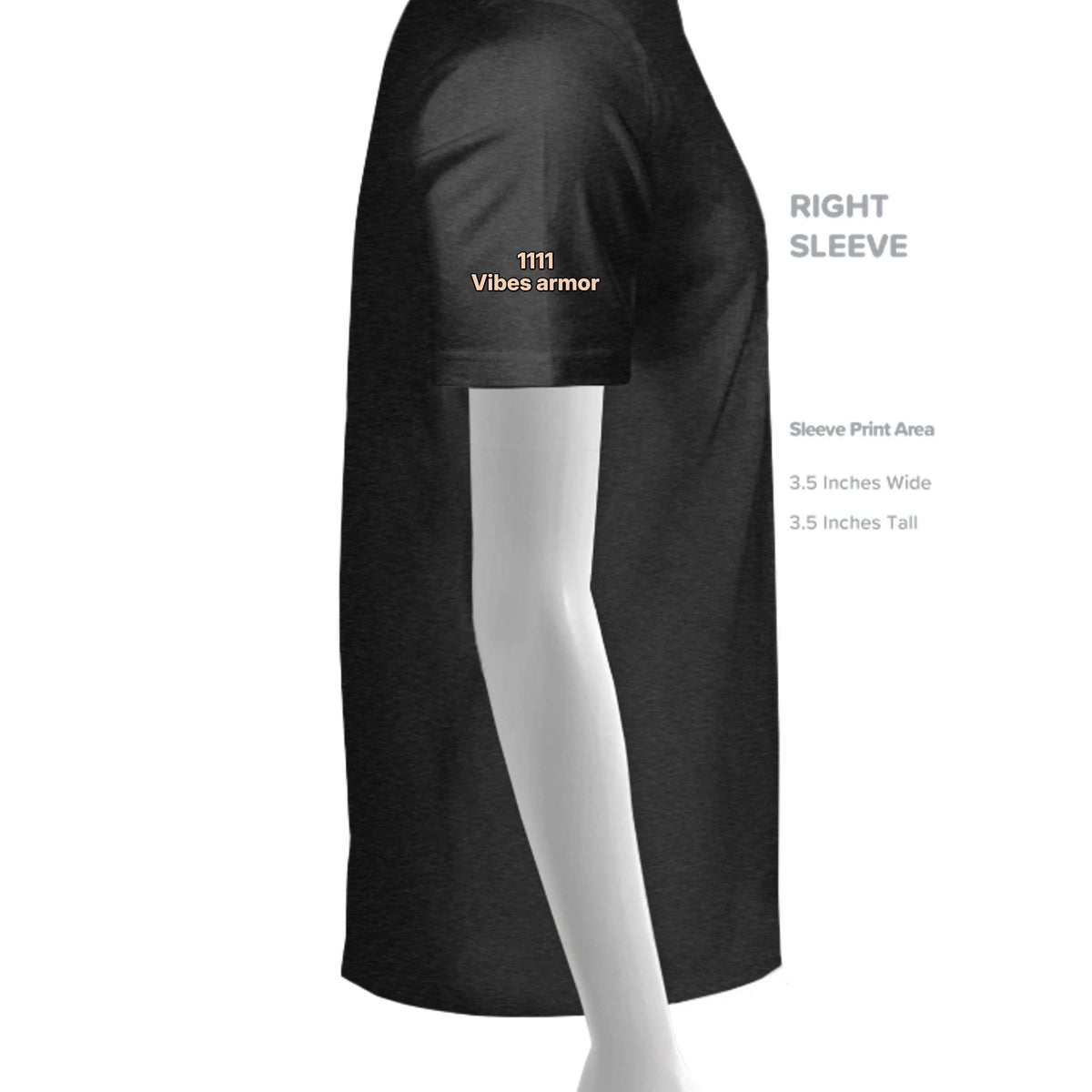 BLK HTHR TRIBLND - 3413C - SLEEVE_RIGHT