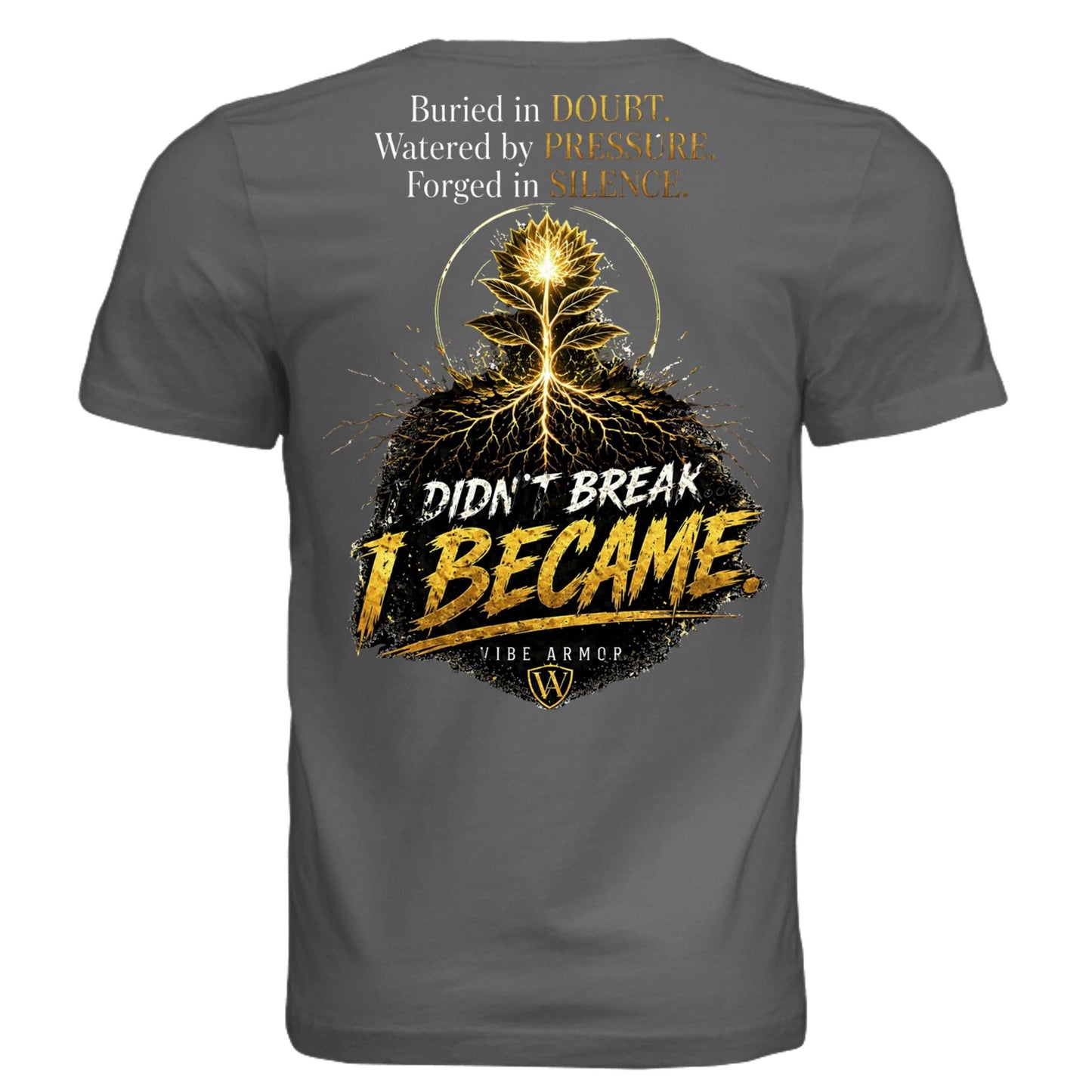 Two Vibe Armor tees 2 Tee Bundle featuring angel number graphics and triblend fabric
