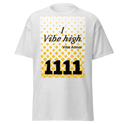 Vibe Armor Unisex tee with 1111 angel number design on soft cotton blend fabric
