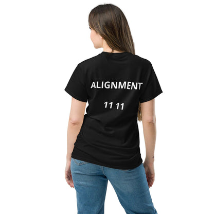 Unisex classic tee made of 100% premium cotton with a modern, clean silhouette for comfortable, spiritual streetwear style