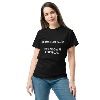 Unisex classic tee made of 100% premium cotton with clean lines and breathable comfort for spiritual and everyday wear