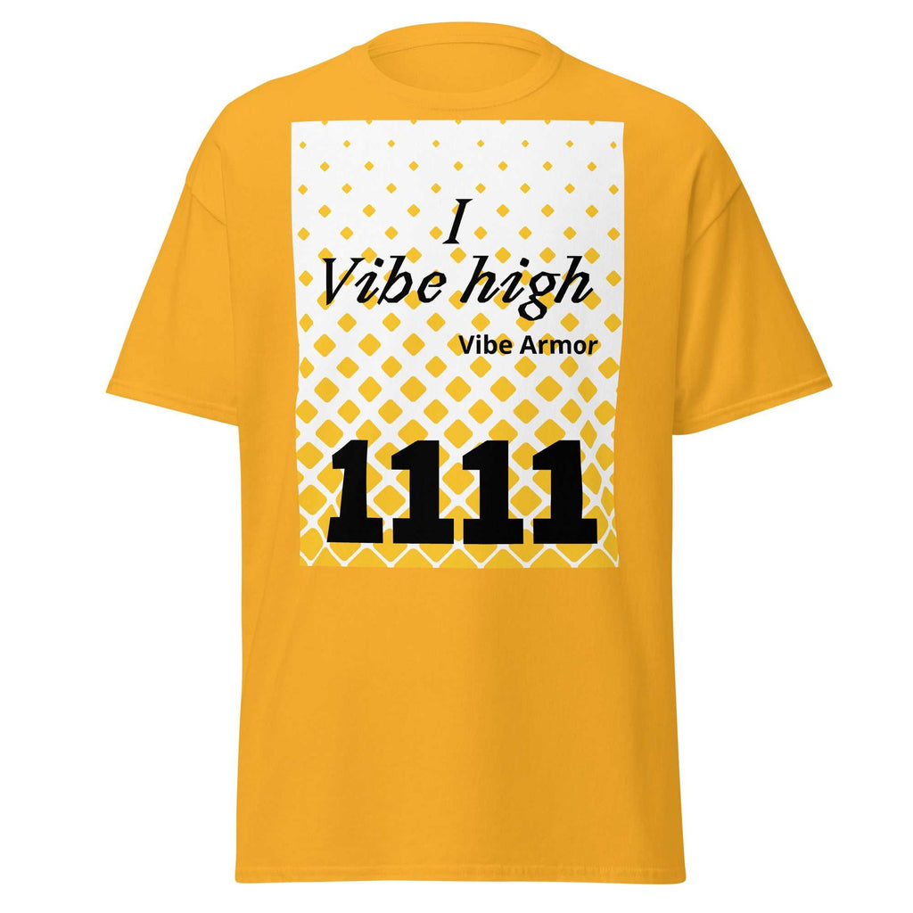 Vibe Armor Unisex tee with 1111 angel number design on soft cotton blend fabric