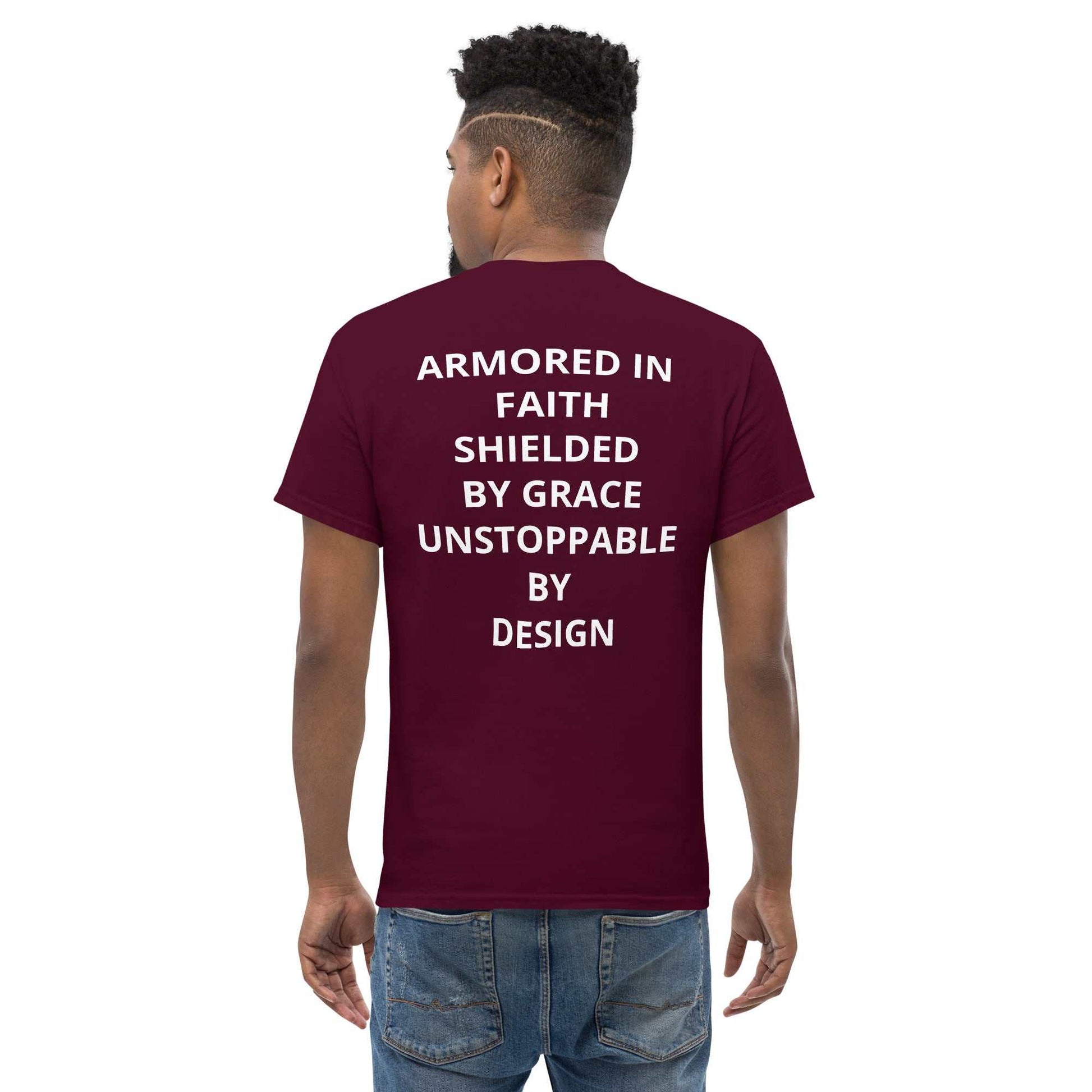 Unisex classic tee featuring 333 angel number symbolizing divine protection, balance, and spiritual guidance.