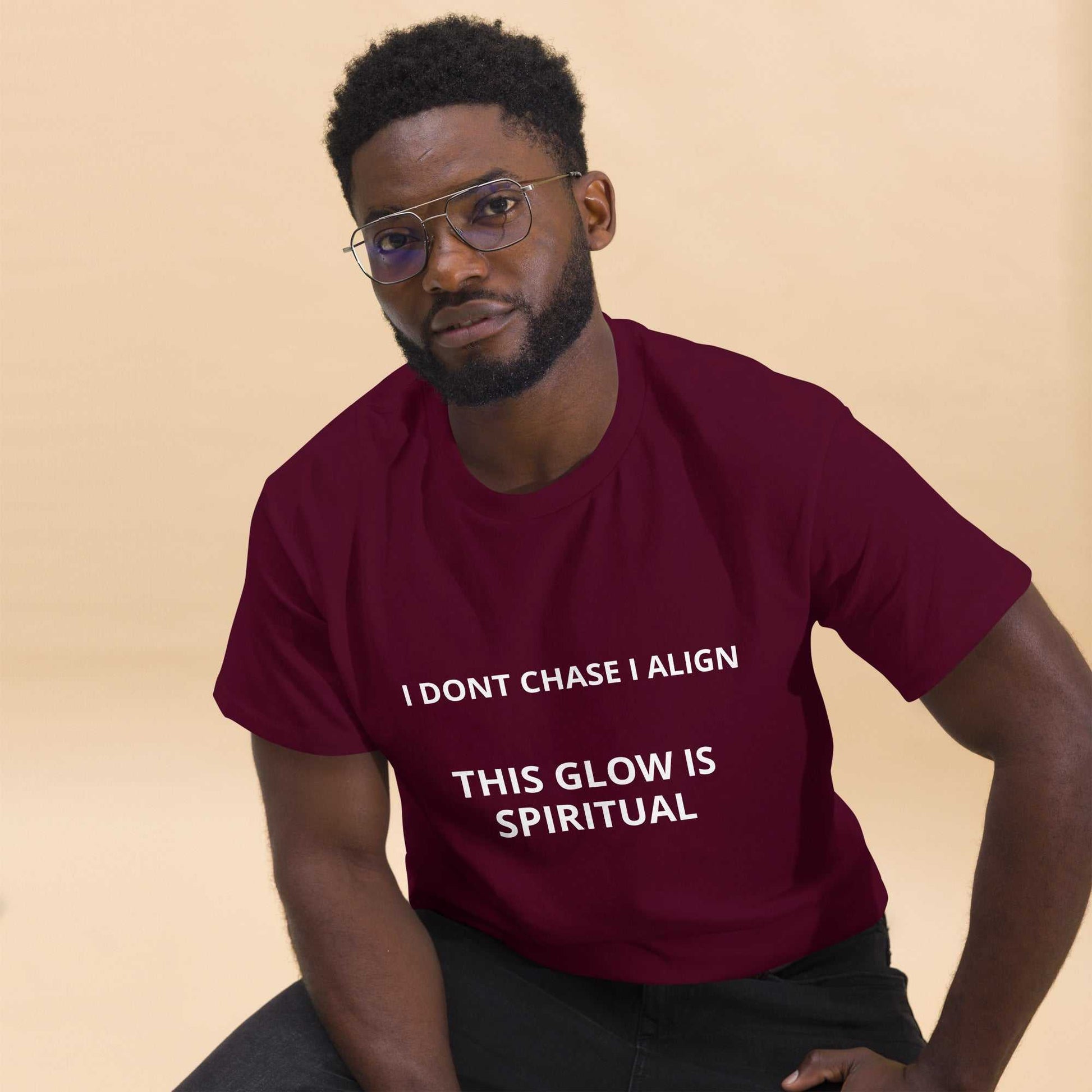 Unisex classic tee in premium cotton with clean lines and soft breathable fabric for spiritual style