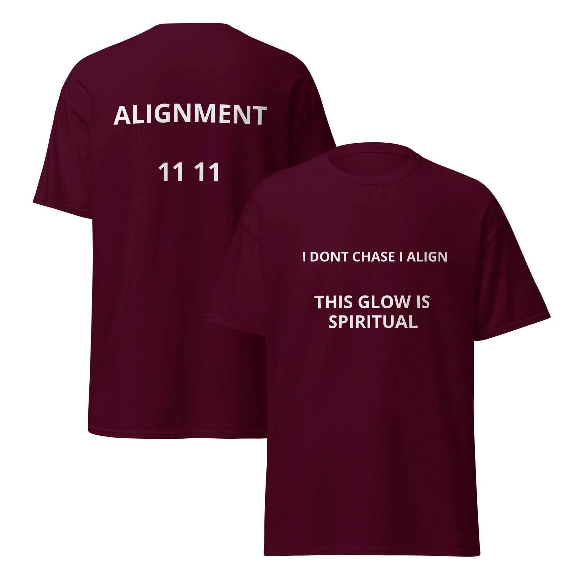 Unisex classic tee made of 100% premium cotton with a modern fit and spiritual design