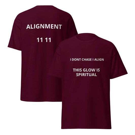 Unisex classic tee made of 100% premium cotton with a modern fit and spiritual design