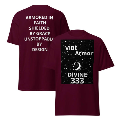 Unisex classic tee featuring 333 angel number symbolizing divine protection and spiritual balance