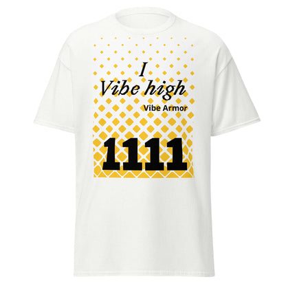 Vibe Armor Unisex tee with 1111 angel number design on soft cotton blend fabric