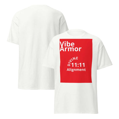 Unisex classic tee featuring 11:11 angel number symbolizing manifestation and new beginnings