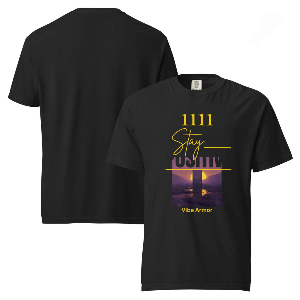Unisex garment-dyed premium spiritual heavyweight t-shirt from Vibe Armor collection